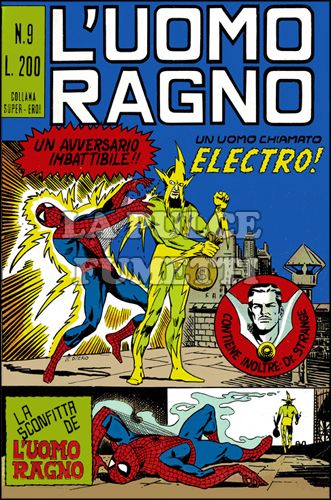 UOMO RAGNO #     9: UN UOMO CHIAMATO ELECTRO DI BUSTA